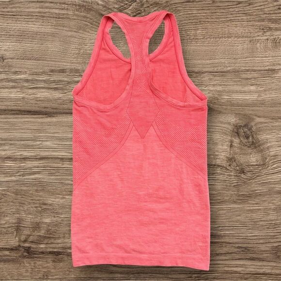 VSX Orange Racerback Sports Tank Top XS Preowned Activewear Chic & Comfy - Picture 2 of 3